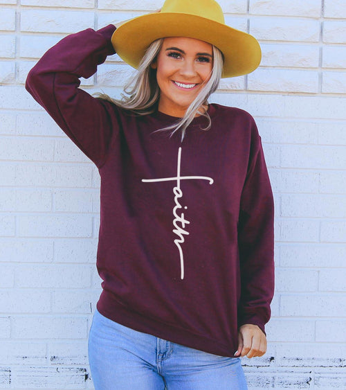 Faith Sweatshirt for Woman