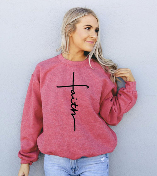 Faith Sweatshirt for Woman