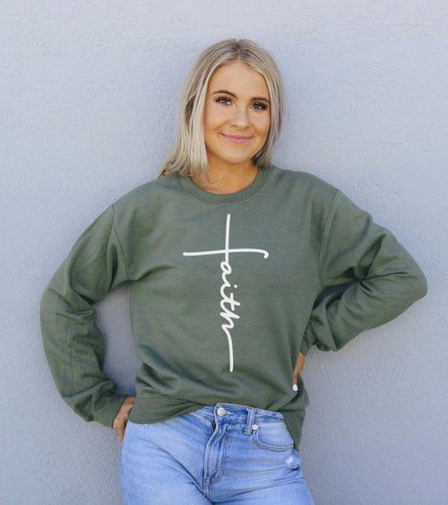 Faith Sweatshirt for Woman